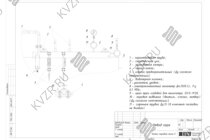 Отвод пара парового котла Е-0.7-0.9 М мазутного