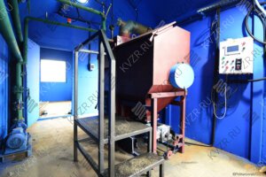 Автоматический пеллетный котел с бункером